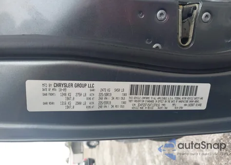 2010 Dodge Journey Sxt из США, поврежденный, VIN 3D4PG5FV5AT137016